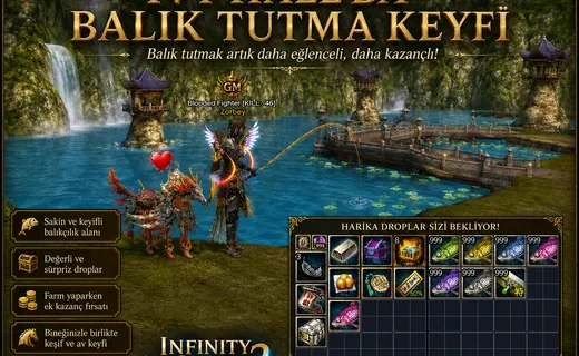 Ivy Hall'da Balık Tutma Keyfi